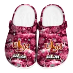 customized louisiana monroe warhawks snowy hills clogs best selling