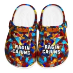 customized louisiana ragin cajuns prism pieces clogs best selling
