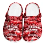 customized louisiana ragin cajuns snowy hills clogs best selling