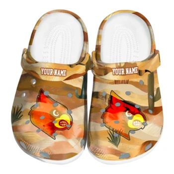 customized louisville cardinals desert layers clogs best selling
