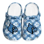customized louisville cardinals snowflake mosaic clogs best selling