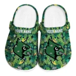 customized louisville cardinals tropical leaves clogs best selling