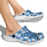 customized maryland terrapins snowflake mosaic clogs best selling