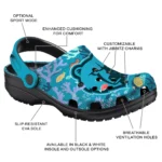 customized memphis grizzlies tropical fish ocean clogs best selling