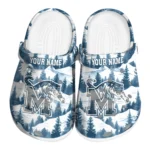 customized memphis tigers snowy mountains clogs best selling