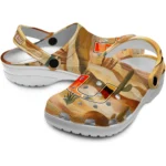 customized miami hurricanes desert layers clogs best selling