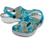 customized miami hurricanes tropical fish ocean clogs best selling