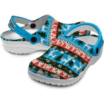 customized miami marlins christmas motif clogs high quality