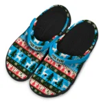 customized miami marlins christmas motif clogs best selling
