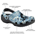 customized miami marlins sea swirls clogs best selling