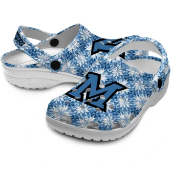customized miami redhawks snowflake mosaic clogs high quality