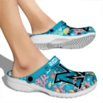 customized miami redhawks tropical fish ocean clogs best selling