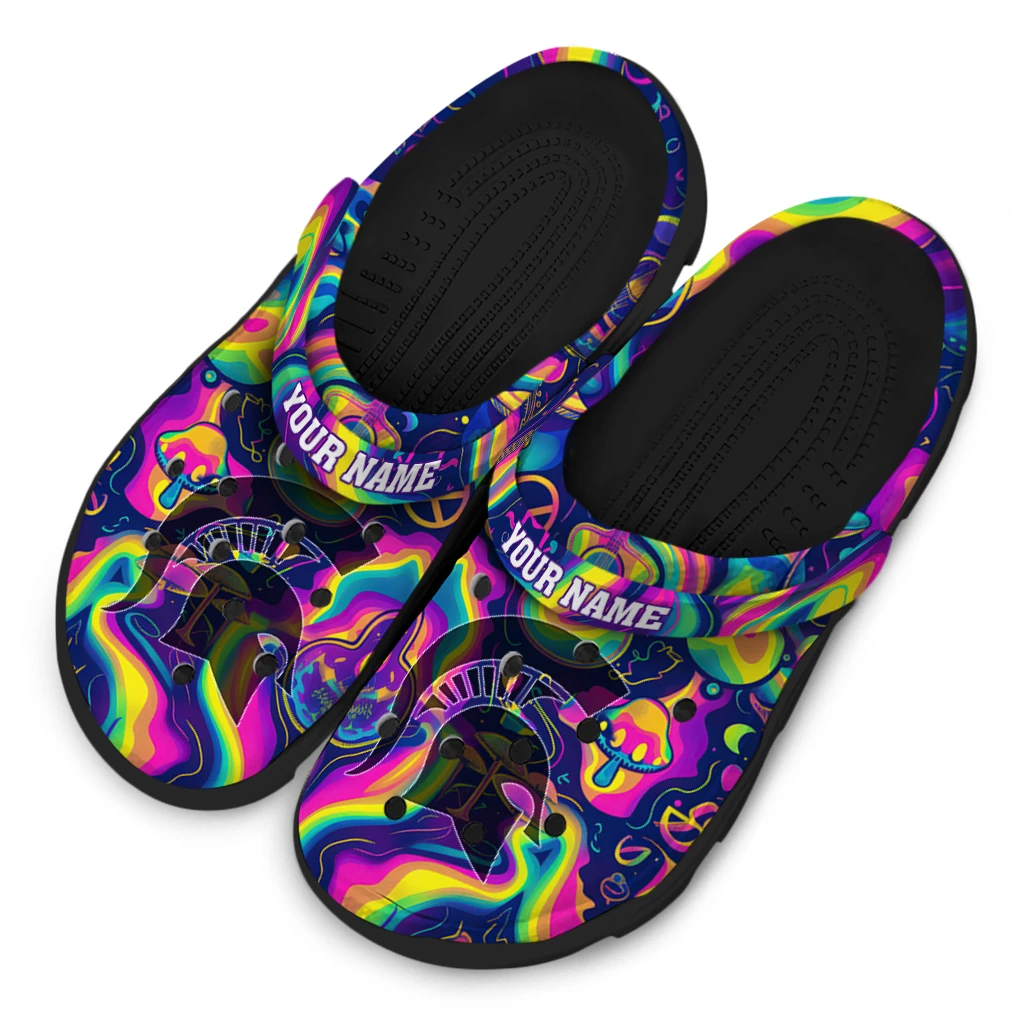 customized michigan state spartans swirling mushrooms clogs latest model customized michigan state spartans swirling mushrooms clogs latest model