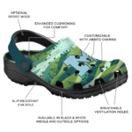 customized michigan wolverines hills illustration clogs best selling