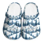 customized michigan wolverines snowy mountains clogs best selling