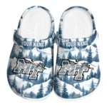 customized middle tennessee blue raiders snowy mountains clogs best selling
