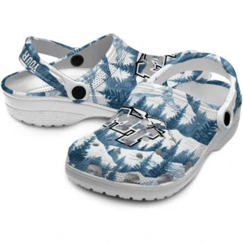 customized middle tennessee blue raiders snowy mountains clogs high quality