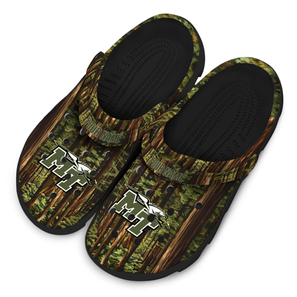 customized middle tennessee blue raiders woods forest designs clogs latest model customized middle tennessee blue raiders woods forest designs clogs latest model