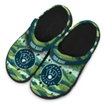 customized milwaukee brewers hills illustration clogs best selling