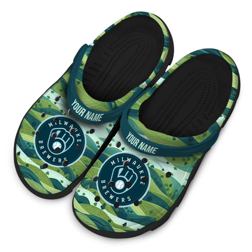 customized milwaukee brewers hills illustration clogs latest model customized milwaukee brewers hills illustration clogs latest model