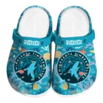customized minnesota timberwolves tropical fish ocean clogs best selling
