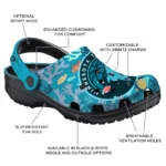customized minnesota timberwolves tropical fish ocean clogs best selling