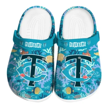 customized minnesota twins tropical fish ocean clogs best selling