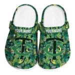 customized minnesota twins tropical leaves clogs best selling