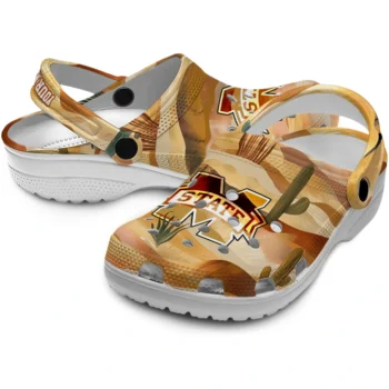 customized mississippi state bulldogs desert layers clogs high quality