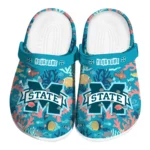customized mississippi state bulldogs tropical fish ocean clogs best selling