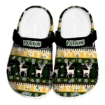 customized missouri tigers christmas motif clogs best selling