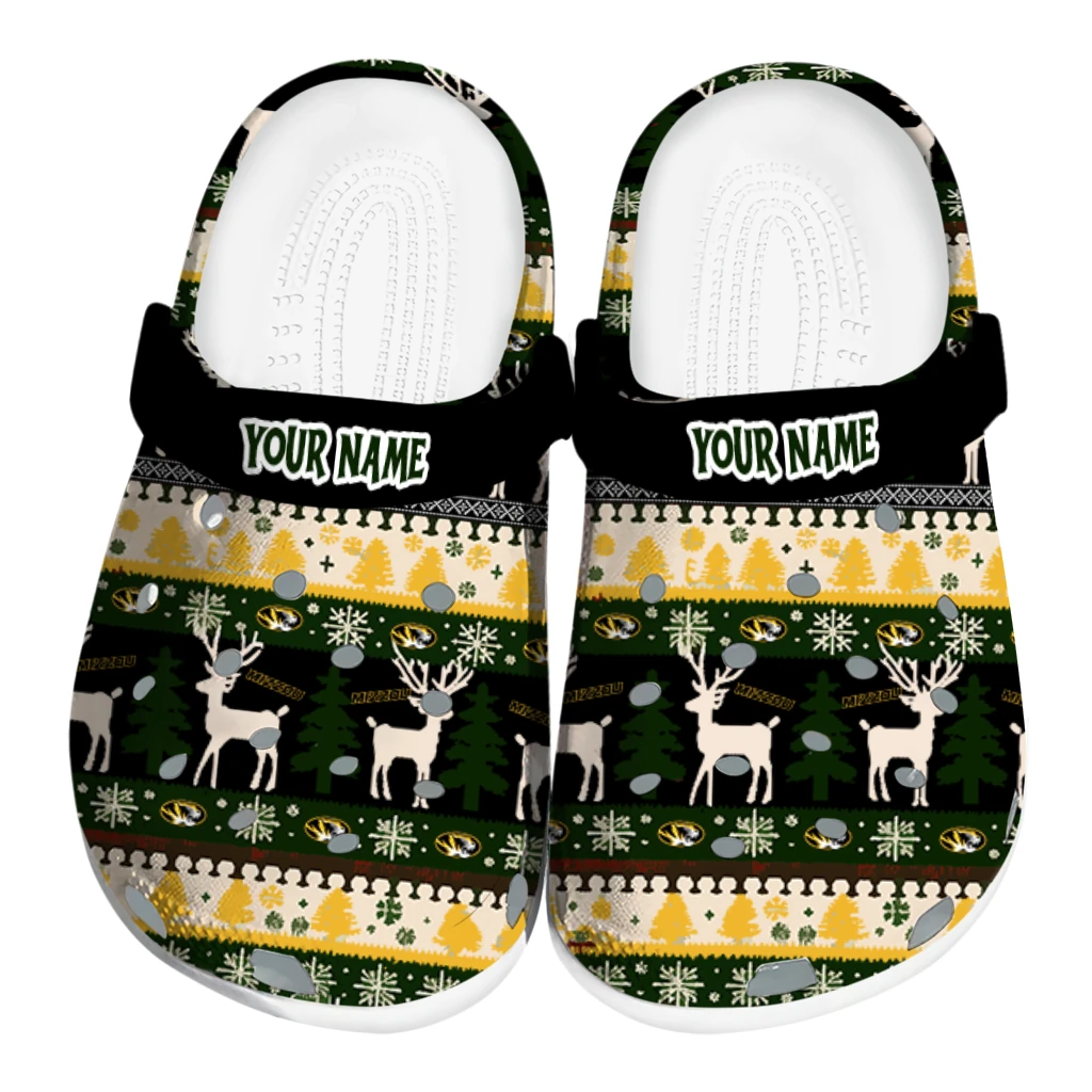 customized missouri tigers christmas motif clogs best selling customized missouri tigers christmas motif clogs best selling