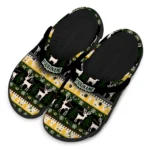 customized missouri tigers christmas motif clogs best selling