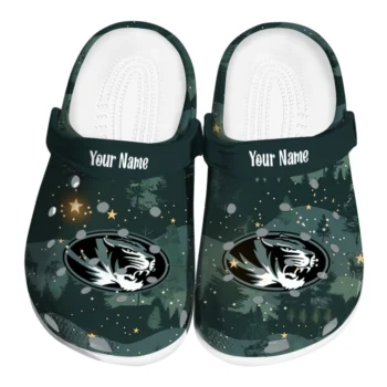 customized missouri tigers deer nightscape clogs best selling
