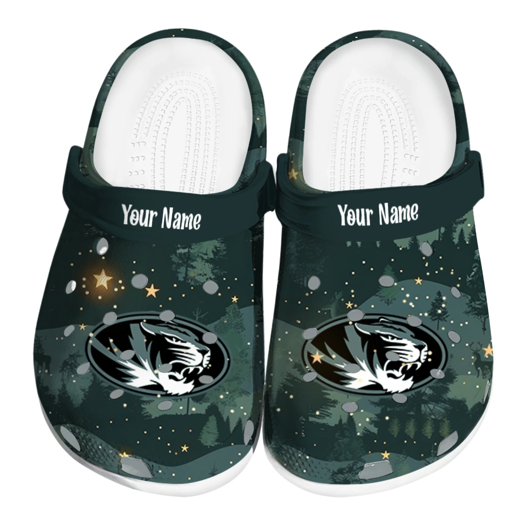 customized missouri tigers deer nightscape clogs best selling customized missouri tigers deer nightscape clogs best selling