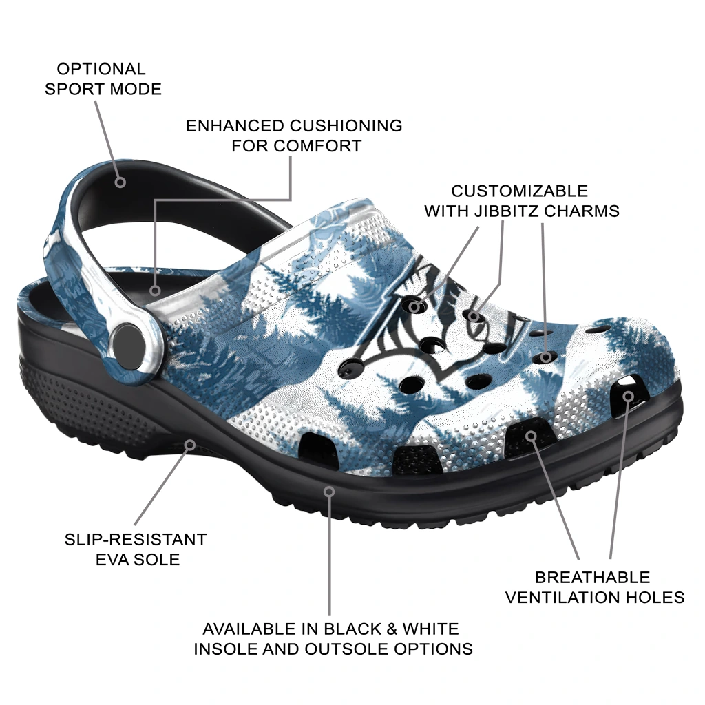customized nashville predators snowy mountains clogs new arrival customized nashville predators snowy mountains clogs new arrival