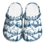 customized nebraska cornhuskers snowy mountains clogs best selling
