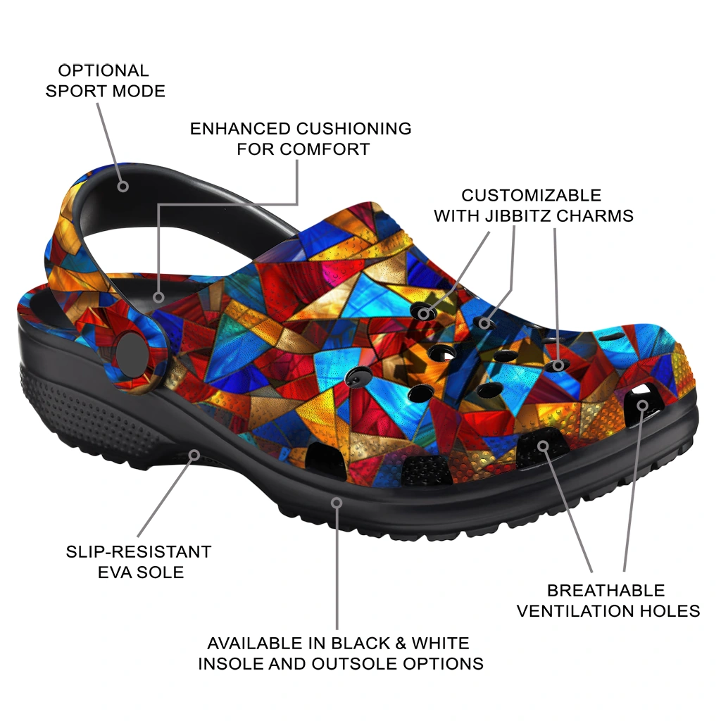 customized nevada wolf pack prism pieces clogs new arrival customized nevada wolf pack prism pieces clogs new arrival