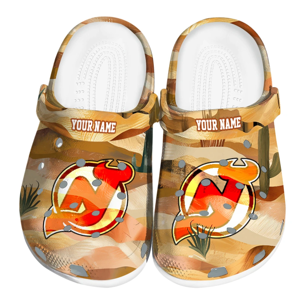 customized new jersey devils desert layers clogs best selling customized new jersey devils desert layers clogs best selling