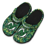customized new jersey devils tropical leaves clogs best selling
