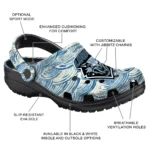 customized new mexico lobos sea swirls clogs best selling