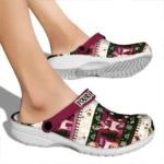 customized new mexico state aggies christmas motif clogs best selling