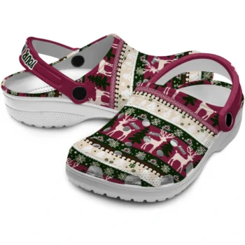 customized new mexico state aggies christmas motif clogs high quality
