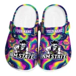 customized new mexico state aggies swirling mushrooms clogs best selling