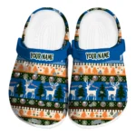 customized new york islanders christmas motif clogs best selling