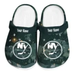 customized new york islanders deer nightscape clogs best selling