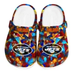 customized new york jets prism pieces clogs best selling