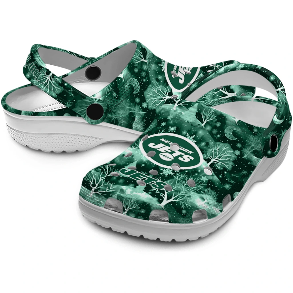 customized new york jets snowy hills clogs high quality customized new york jets snowy hills clogs high quality