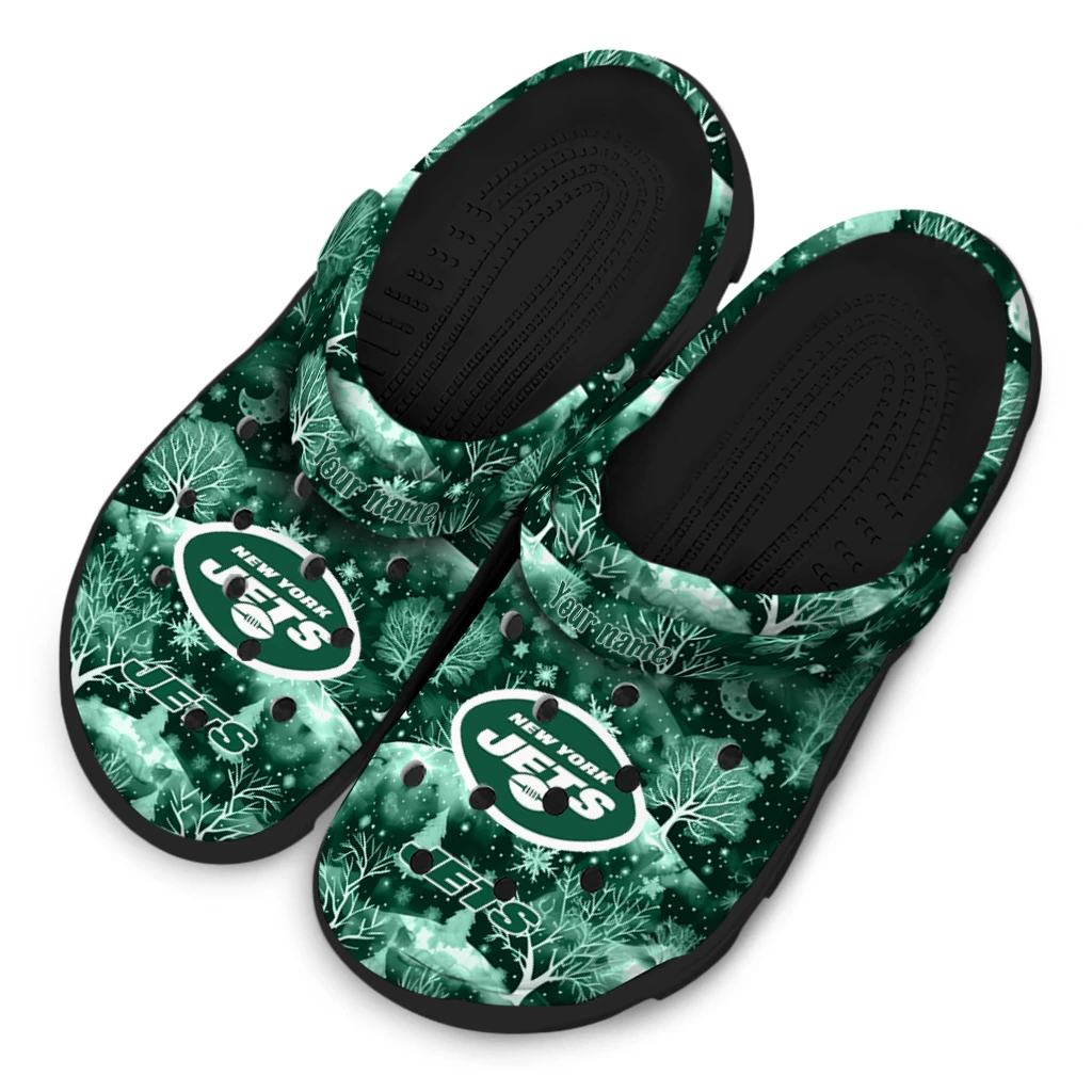 customized new york jets snowy hills clogs latest model customized new york jets snowy hills clogs latest model