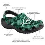 customized new york jets snowy hills clogs best selling